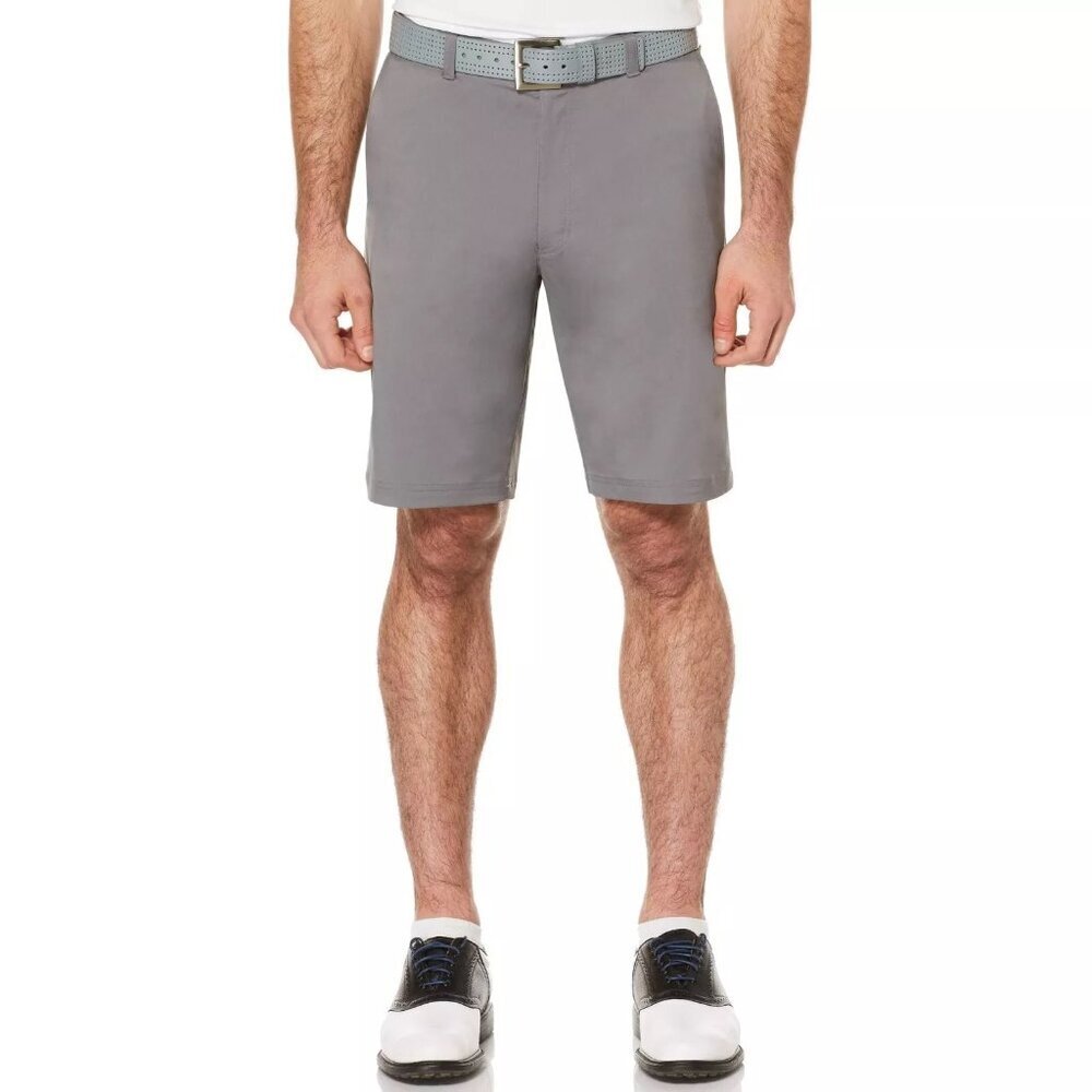 NEW Size 42 PGA Tour Mens Flat Front Active Waistband Shorts Quiet Shade MSRP$65